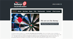 Desktop Screenshot of bullseyecollectionagency.com